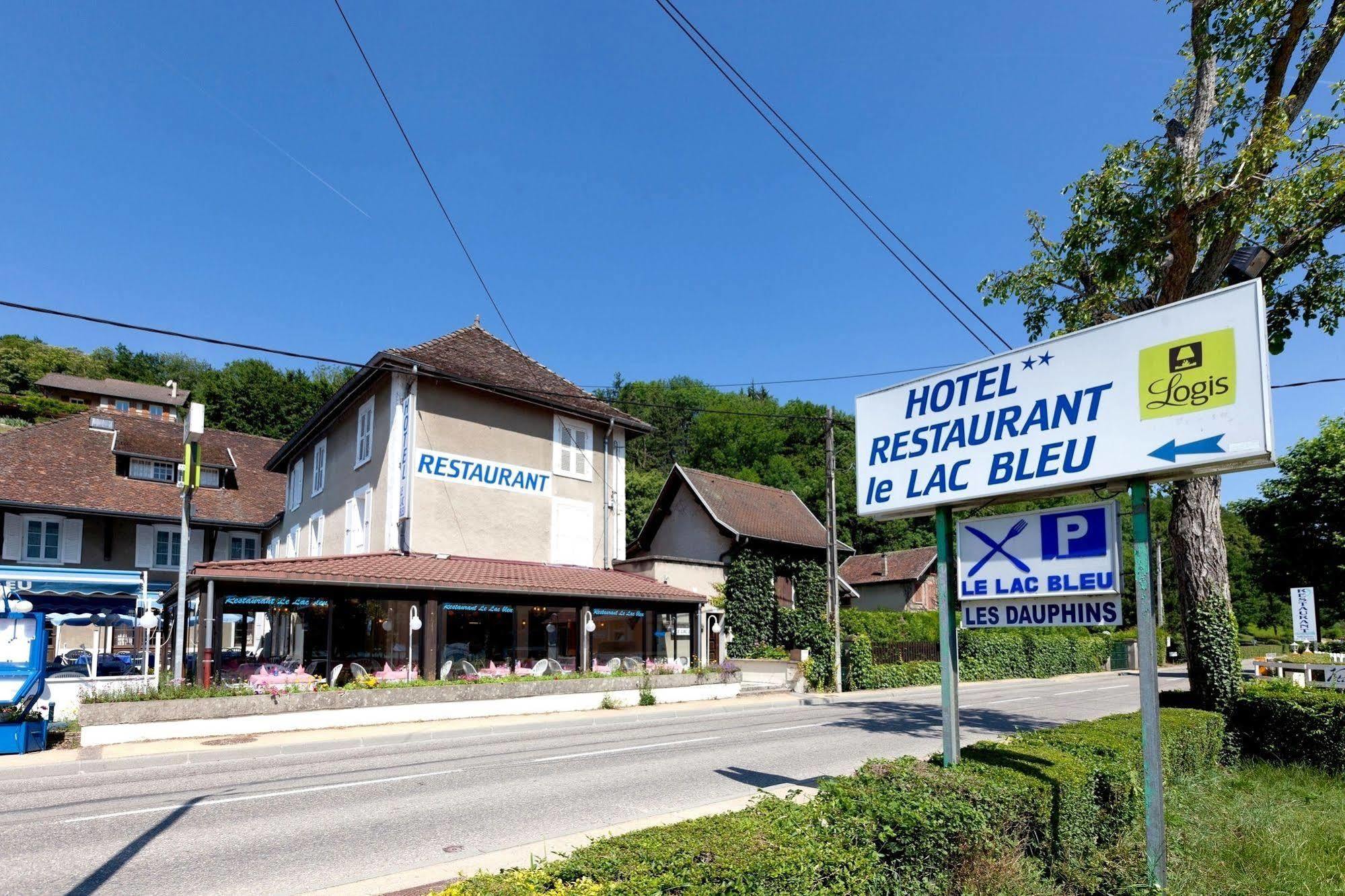 Hotel Le Lac Bleu Charavines Exterior photo