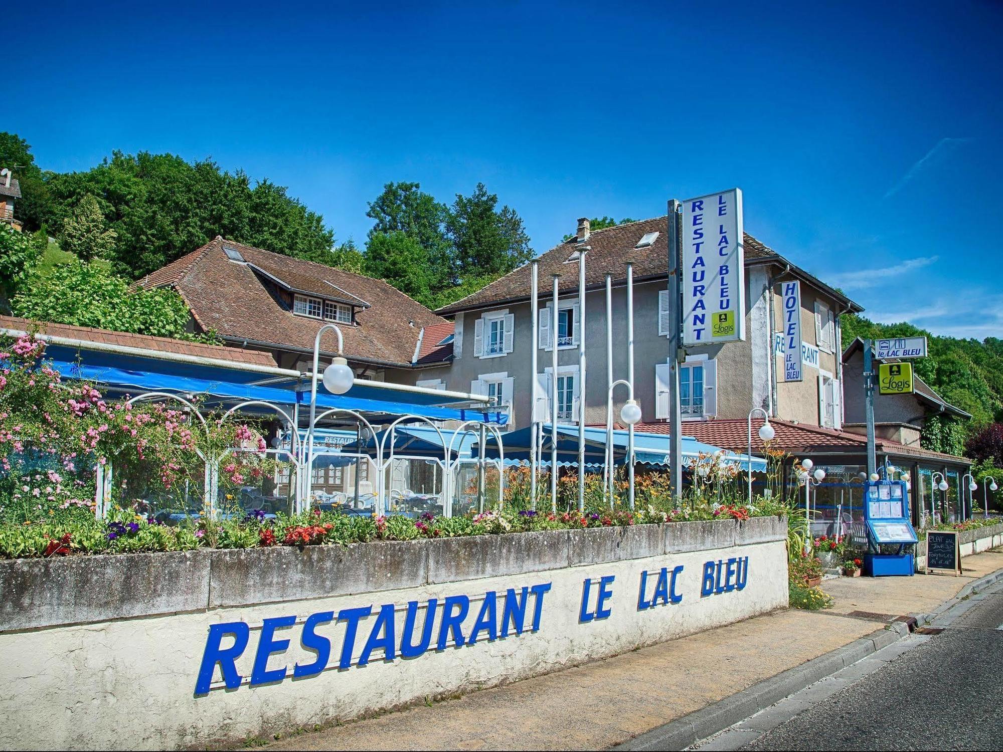 Hotel Le Lac Bleu Charavines Exterior photo